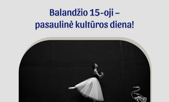 Balandžio 15-oji – pasaulinė kultūros diena