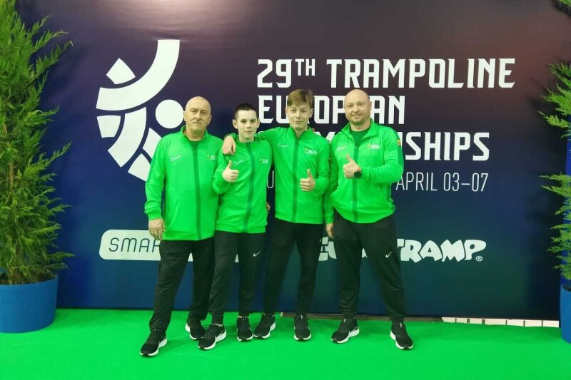 Balandžio 3-7 d. vyko Europos šuolių ant batuto čempionatas
