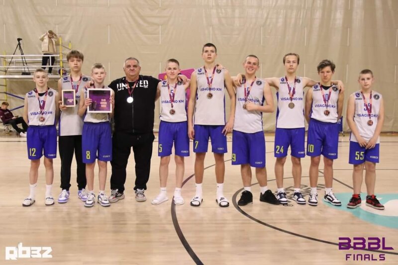 Visagino krepšininkai iškovojo antrą vietą tarptautinėje BBBL lygoje
