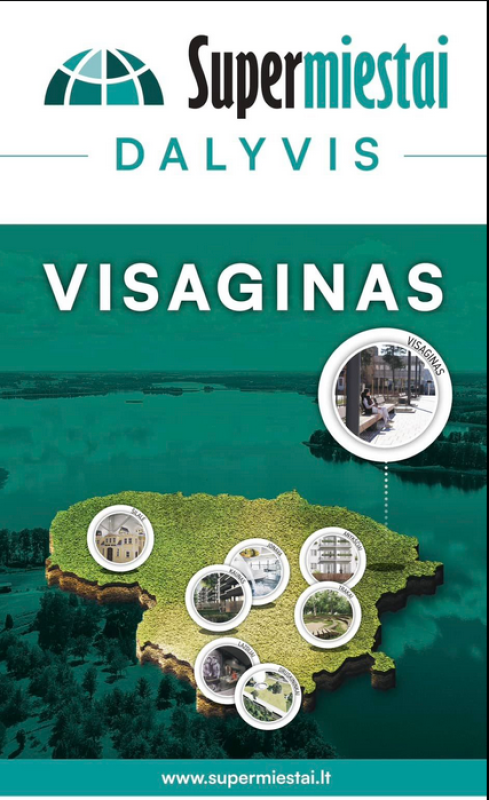 Visaginas jungiasi prie iniciatyvos „Supermiestai“, kuriame savivaldybės pristatys įdomiausius...