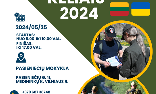 Aktyvaus laisvalaikio mėgėjai kviečiami dalyvauti žygyje „Pasieniečių keliais 2024“