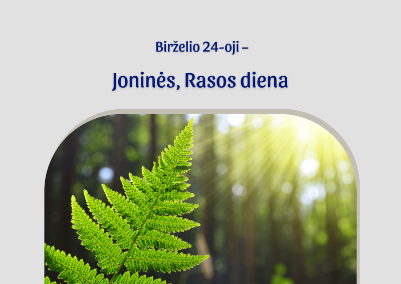 Birželio 24-oji – Joninės, Rasos diena