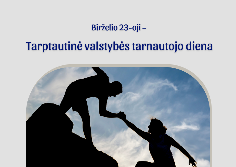 Birželio 23-oji – Tarptautinė valstybės tarnautojo diena
