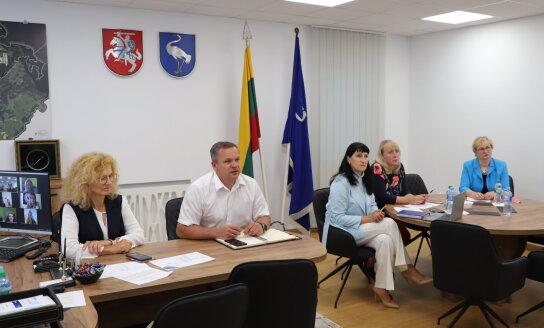 Visaginas gilina bendradarbiavimą su Ukraina: bendrose veiklose dalyvaus jaunimas, verslo atstovai