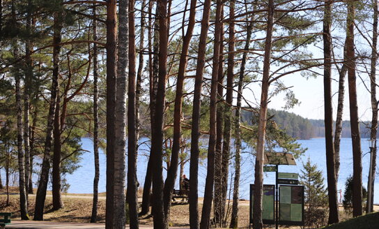 Informacija apie vandens ir smėlio tyrimus Visagino ežero paplūdimyje