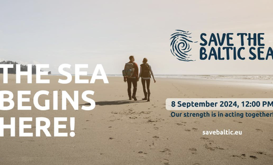 JŪRA PRASIDEDA ČIA: rugsėjo 8 d. 12 val. susitikime prie savo Jūros, ežero, upės...