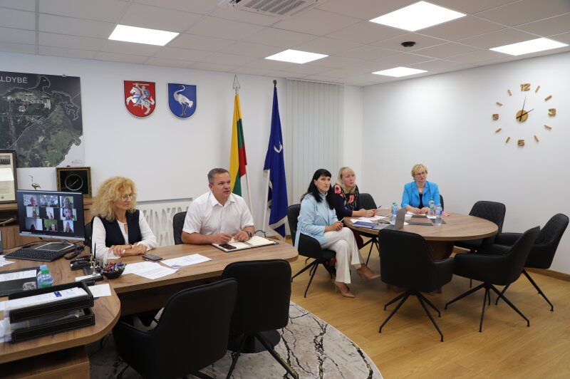 Visaginas gilina bendradarbiavimą su Ukraina: bendrose veiklose dalyvaus jaunimas, verslo atstovai