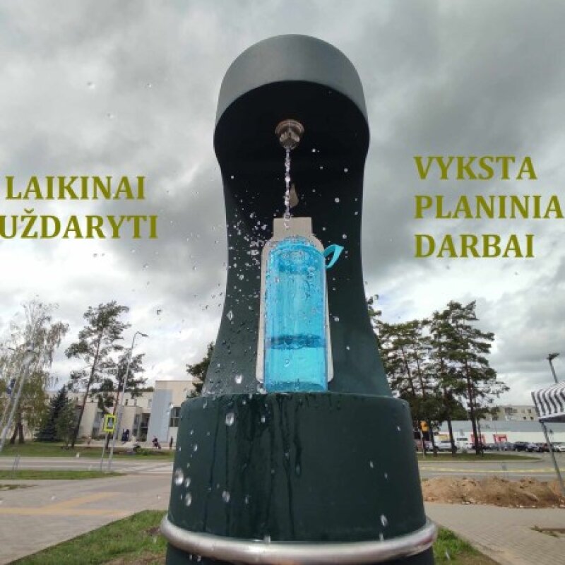 Dėl geriamojo vandens fontanėlių!