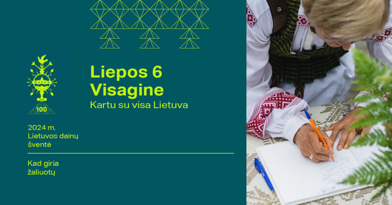 Liepos 6-ąją, Valstybės ir Tautinės giesmės dieną, kviečiame švęsti kartu!