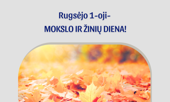 Rugsėjo 1-oji – Mokslo ir žinių diena