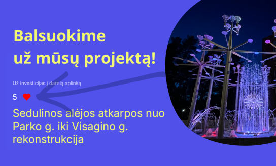 Europos burės 2024: kviečiame balsuoti už mūsų projektą!
