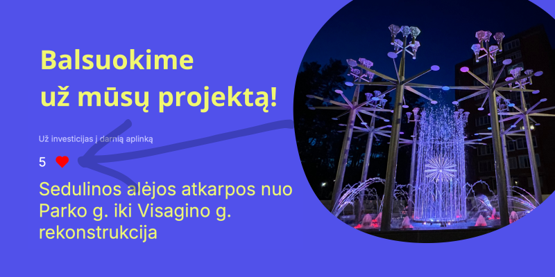 Europos burės 2024: kviečiame balsuoti už mūsų projektą!