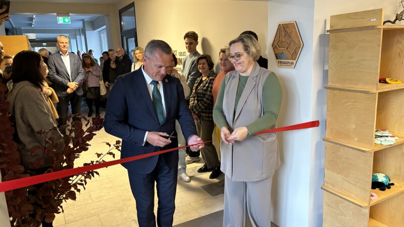Duris gyventojams atveria Visagino inovacijų klasteris!