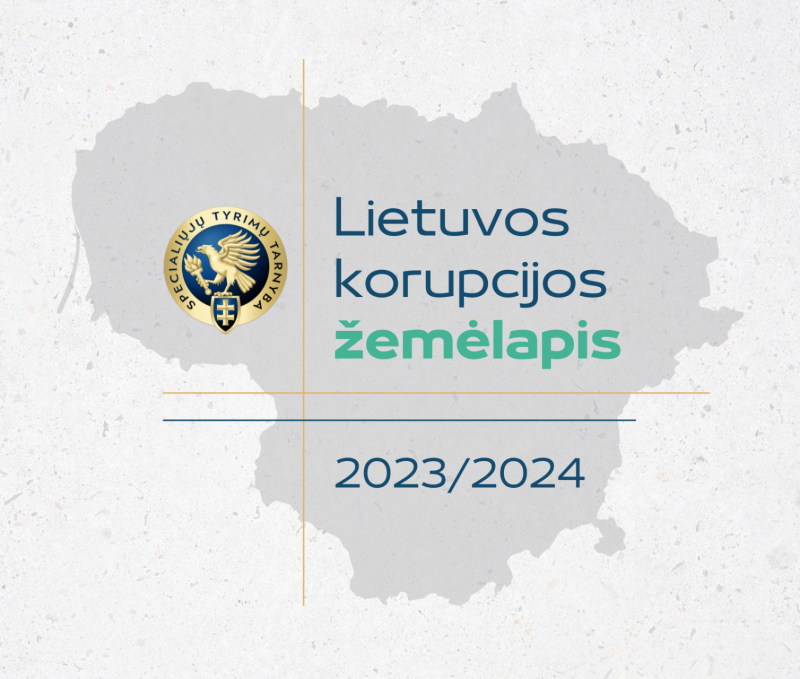 Paskelbtas naujausias Lietuvos korupcijos žemėlapis