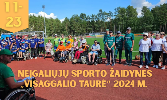 Neįgaliųjų sporto žaidynės „Visaggalio taurė“ 2024 m.