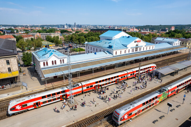 Traukinio maršrutas Vilnius–Daugpilis: jau pavasarį