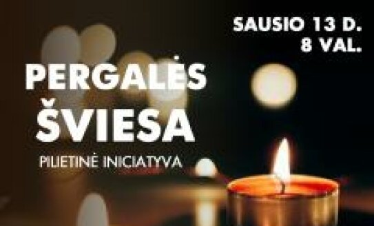 Sausio 13 d. Kartu minėkime Laisvės gynėjų dieną pilietine iniciatyva „Pergalės šviesa"