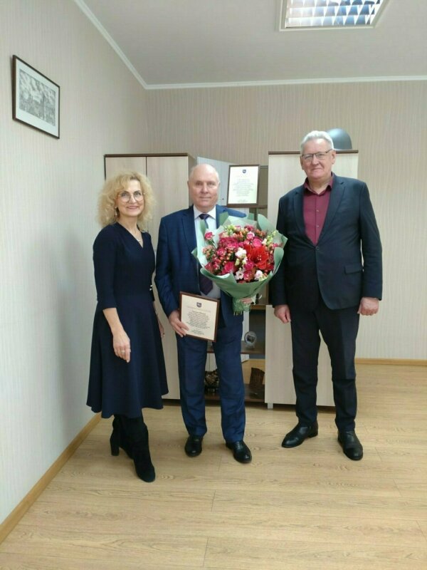 UAB Visagino būsto direktorius švenčia jubiliejų!