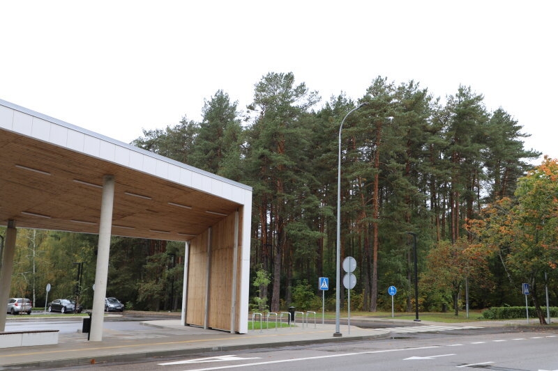 Informacija apie keleivių įlaipinimą ir išlaipinimą Visagino autobusų stotyje