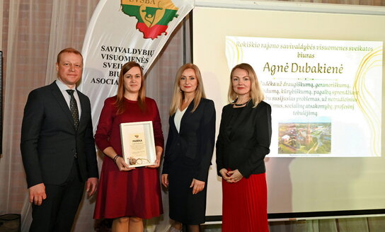 Apdovonota visuomenės sveikatos stebėsenos specialistė A. Dubakienė