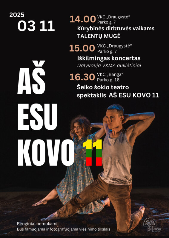 Švęskime Kovo 11-ąją! (Renginių programa)