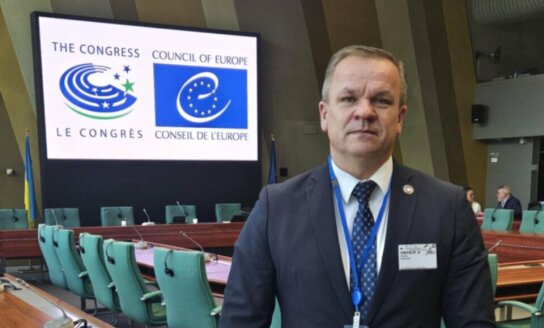 Meras dalyvauja Europos Tarybos vietos ir regionų valdžių kongreso sesijoje