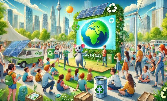 Žemės diena Visagine: įkvepiantys aplinkosaugos renginiai