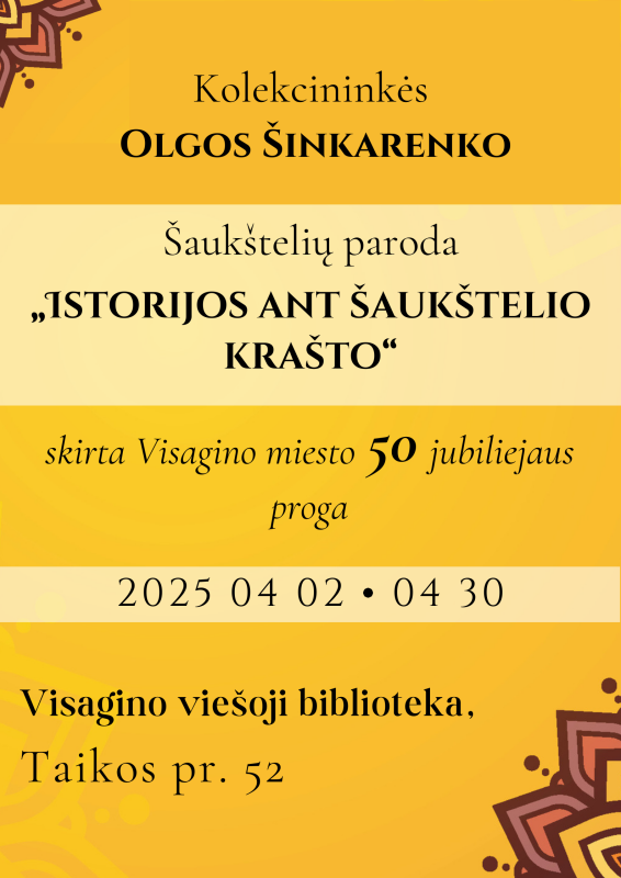 Kolekcininkės Olgos Šinkarenko šaukštelių paroda „Istorijos ant šaukštelio krašto“