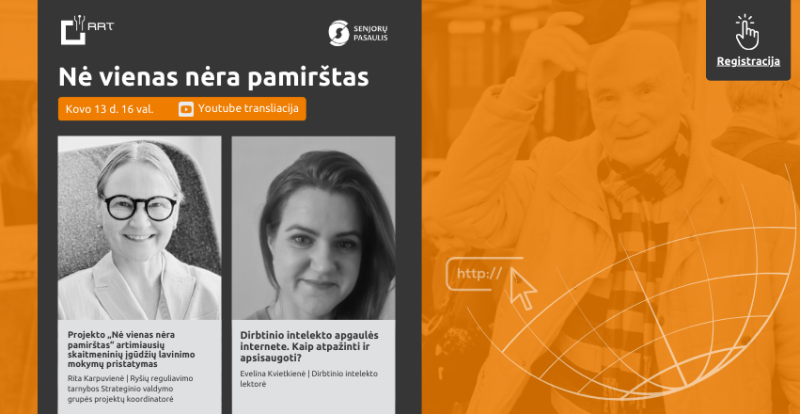 „Nė vienas nėra pamirštas“ kviečia į nuotolinę paskaitą!