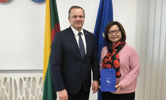 Susitikimas su Taivano Taičung edukologijos universiteto dėstytoja