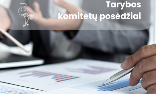 Tarybos komitetų posėdžių tvarkaraštis ir darbotvarkės