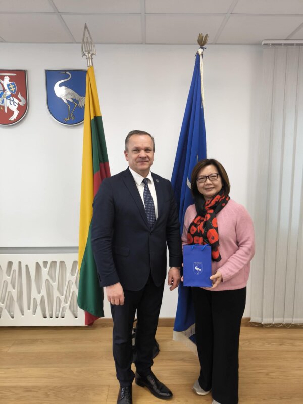 Susitikimas su Taivano Taičung edukologijos universiteto dėstytoja