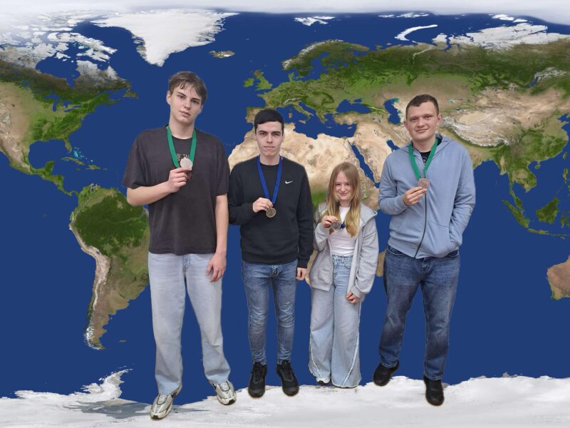 Visagino „Verdenės“ gimnazijos mokinių sėkmė – laimėti medaliai geografijos žinių konkurse