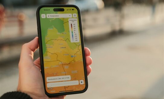 „Meteo.lt“ pristato naują mobiliąją programėlę išmaniesiems telefonams