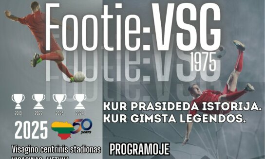 Iki Footie: VSG 1975 pradžios liko 2 savaitės!