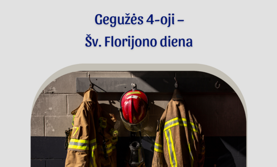 Gegužės 4-oji – Šv. Florijono diena