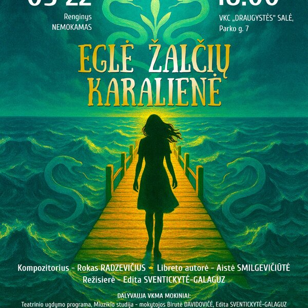 Kviečiame į miuziklą „Eglė žalčių karalienė“
