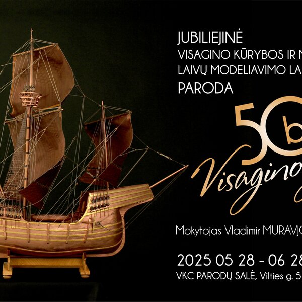 Kviečiame į jubiliejinę parodą „50 burių Visagino garbei“