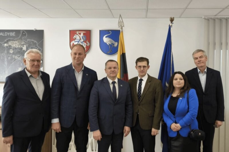 Visagine lankėsi Lietuvos Respublikos energetikos viceministras