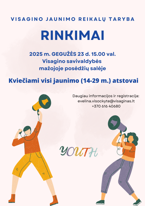 Visuotinis jaunimo atstovų susirinkimas!