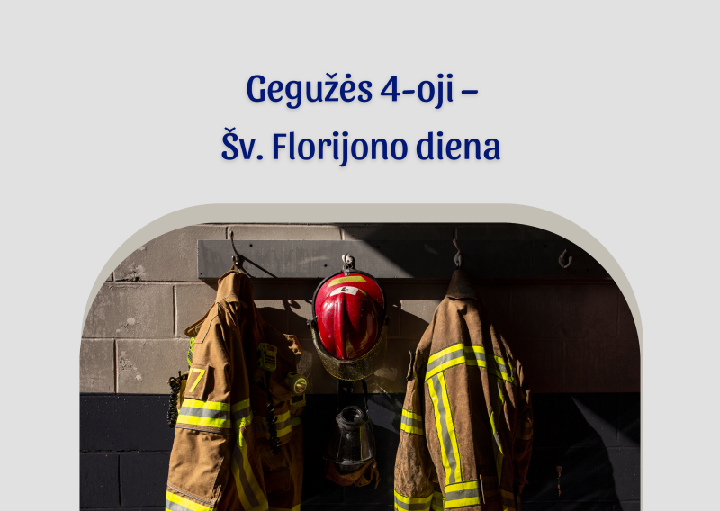 Gegužės 4-oji – Šv. Florijono diena