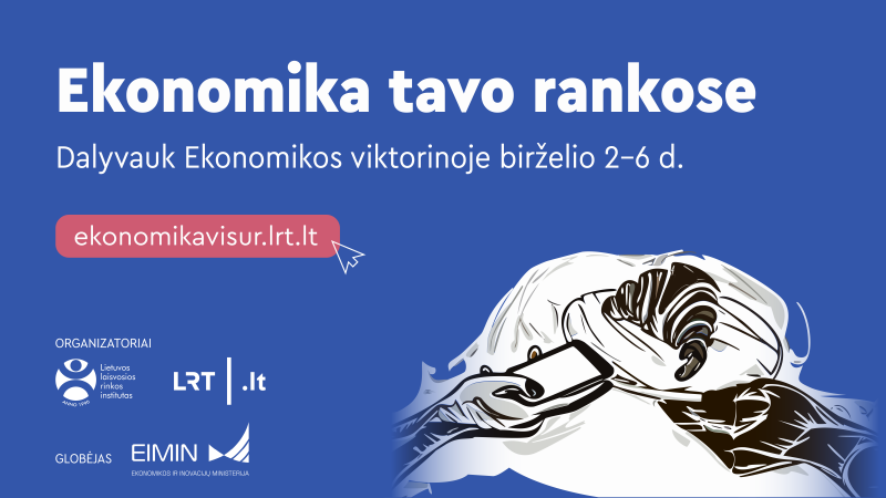 Dalyvauk Ekonomikos viktorinoje birželio 2-6 d.