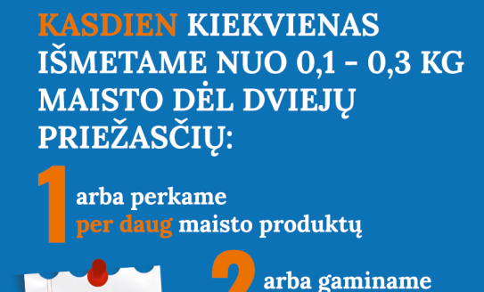 Keiskime įpročius ir rūšiuokime kartu