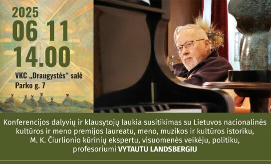 Kviečiame į kvalifikacijos tobulinimo programos Tarptautinę mokslinę – metodinę konferenciją