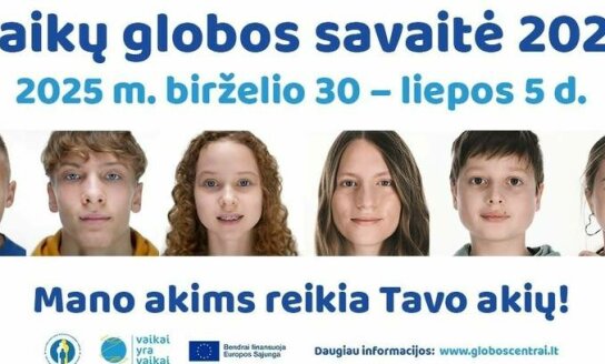 Šilumos kupina Vaikų globos savaitė Visagine: žvilgsnis į kiekvieną vaiką