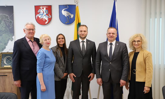 Susitikimas su Tautinių mažumų departamento direktoriumi