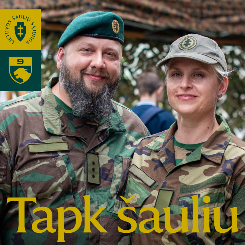 Tapk šauliu