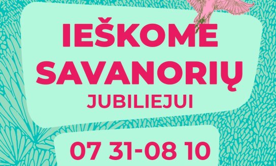 Nori prisidėti prie magiško, istorinio renginio? Tada šis kvietimas tau!