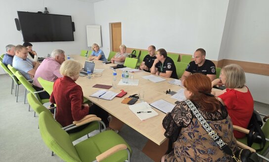 Susitikimas dėl saugumo užtikrinimo miesto šventės renginių metu