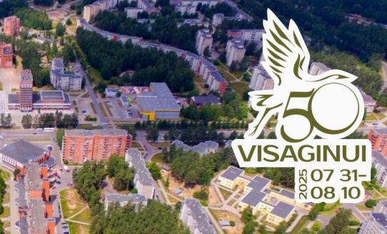 Visagino gyventojų vardu tariame „AČIŪ“ miesto šventės rėmėjams ir partneriams!